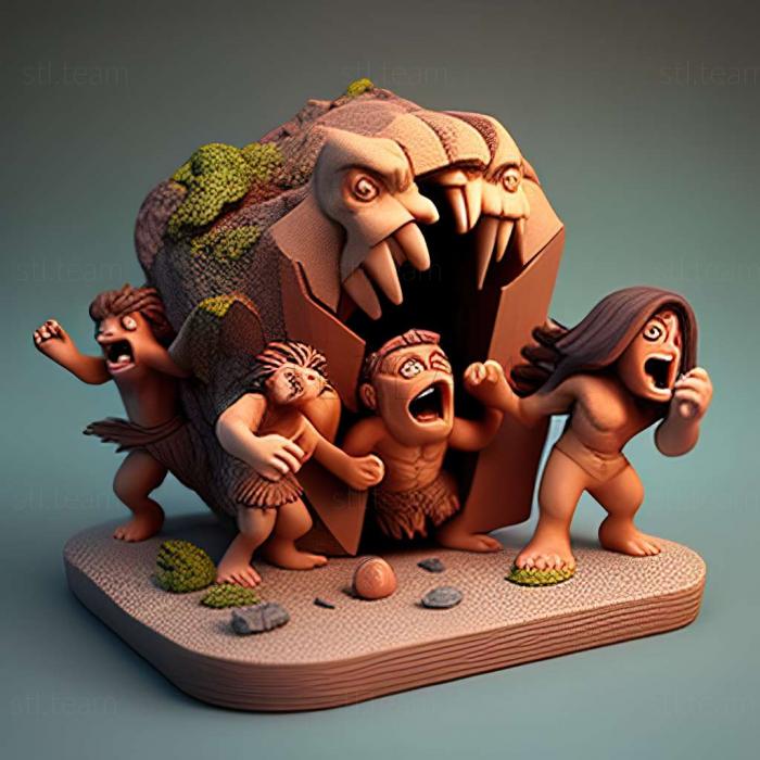 The Croods Prehistoric Party game